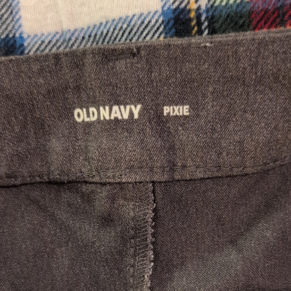 Old Navy Pixie Dark Gray Chinos